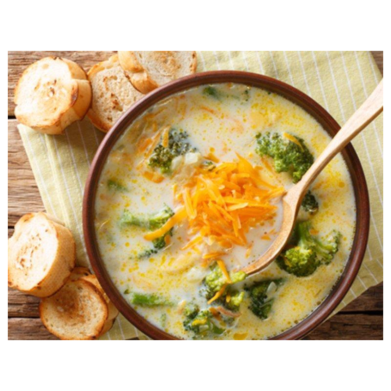 Brokkoli-Cheddar-Suppe