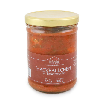 Hackbällchen in Tomatensauce, 720 ml , Domäne Mechtildshausen