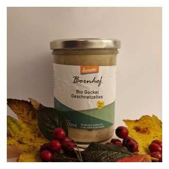 Gockelgeschnetzeltes, Demeter vom Bornhof , 400ml