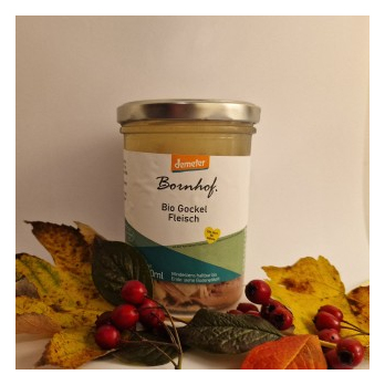 Gockelfleisch im Glas, Demeter vom Bornhof , 400ml