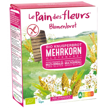 Blumenbrot Mehrkorn, glutenfrei , 150g