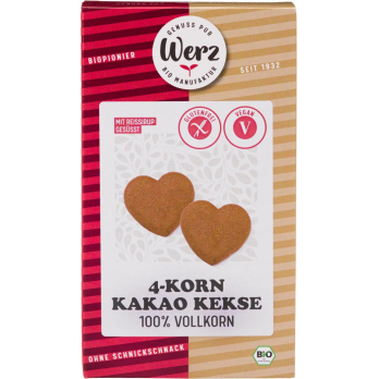 4-Korn Kakao Kekse, glutenfrei , 150g