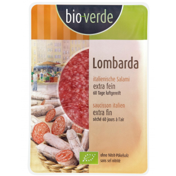 Lombarda, italienischer Salami Aufschnitt, extra fein 80g