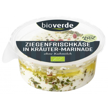 Ziegenfrischkäse Kräutermarinade  N 50%, 100g