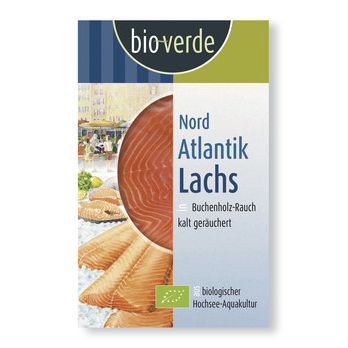 Nordatlantik Lachs geräuchert