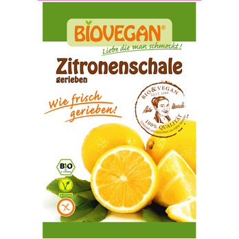 Zitronenschale gerieben , 9g