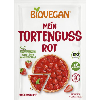 Tortenguss rot , 14g