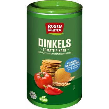 Dinkels Tomaten Cräcker, scharf-würzig, 100g