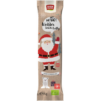 Nikolaus Lolly weiße Schokolade, 15g