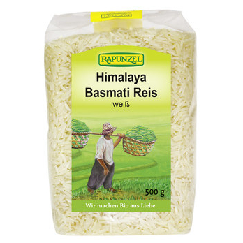 Himalaya Basmati Reis weiß, 500g