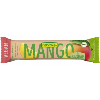 Fruchtschnitte Mango-Baobab, 40g
