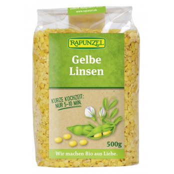 Linsen gelb, 500g