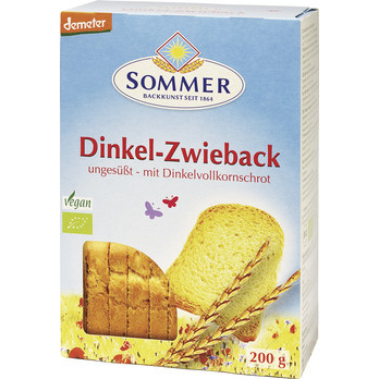 Dinkel Zwieback ungesüßt , 200g