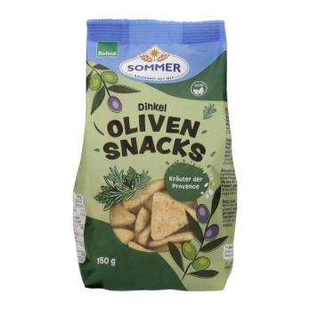Dinkel Oliven Snacks Kräuter