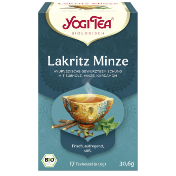 Yogi Tee Lakritz Minze 17TB , 30,6g