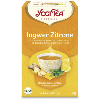 Yogi Tee Ingwer Zitronen 17TB