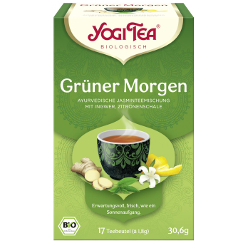 Yogi Tee Grüner Morgen Tee 17TB , 30,6g