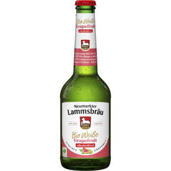 -GV-  10x0,33l    Lammsbräu Weiße Grapefruit alkoholfrei