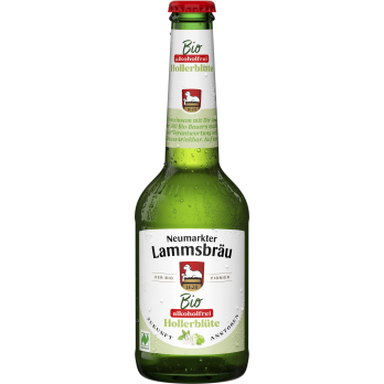 -GV-  10x0,33l    Lammsbräu Alkoholfrei & Hollerblüte
