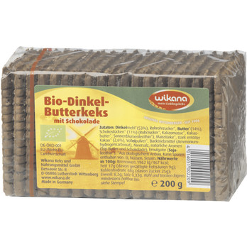 Dinkel Schoko Butterkeks, 200g