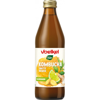 Kombucha Limette Ingwer, 0,33l