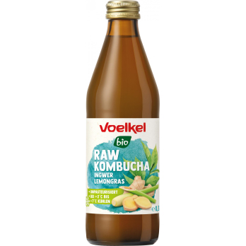 RAW Kombucha Ingwer Lemongras, 0,33l