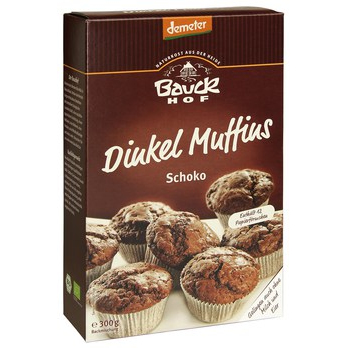 Backmischung Dinkel Schoko Muffins