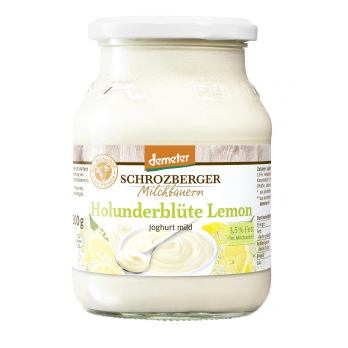 Joghurt Holunderblüte-Lemon 3,5% 500g