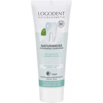Naturweiß Zahncreme Pfefferminz , 75ml