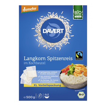 Weißer Langkorn im Kochbeutel , 500g