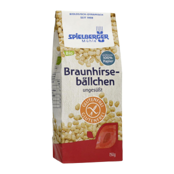 Glutenfreie Braunhirsebällchen , 150g