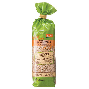 Dinkel Buchstabennudeln hell, 250g