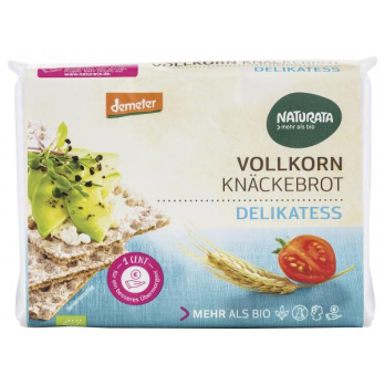 Delikatess Vollkorn Knäckebrot , 250g Naturata