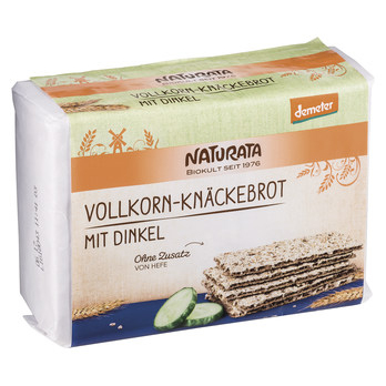 Vollkorn Knäckebrot mit Dinkel