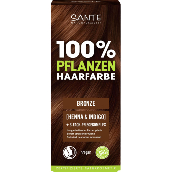 Pflanzen Haarfarbe Pulver 03 Bronze, 100g