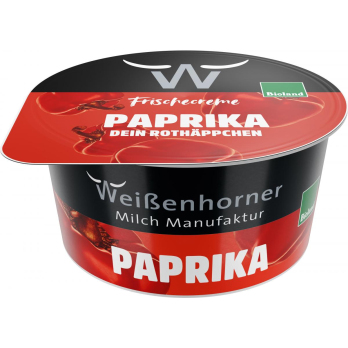 Frischecreme Paprika 150g, N 25%, Weißenhorner