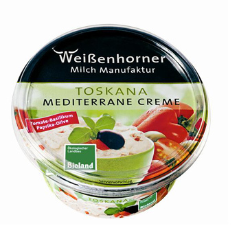 Frischecreme Toskana, 125g , Weißenhorner
