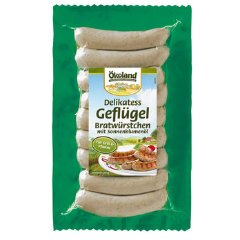 Geflügel Bratwürstchen, 9 Stück
