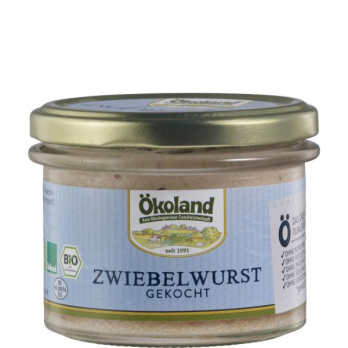 Zwiebelwurst gekocht  im Glas , 160g