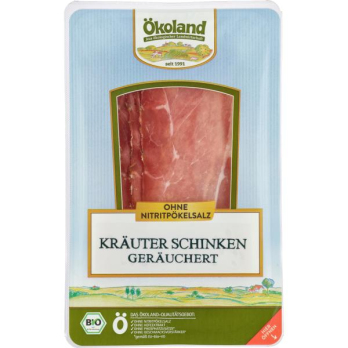 Kräuterschinken geschnitten