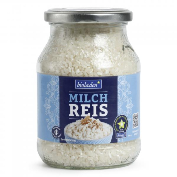 b*  Milchreis weiß, 450g im Mehrwegglas