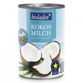 b* Kokosmilch fettarm 9% , 400ml