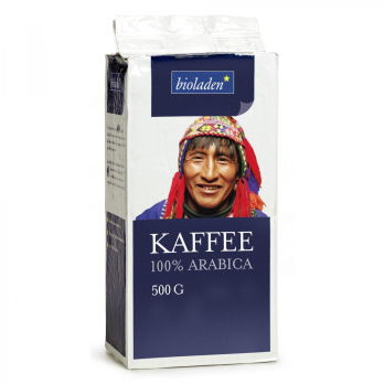 Kaffee 100% Arabica, b*, gemahlen, 500g