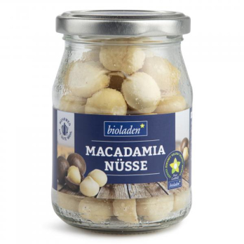 b*  Macadamia Nüsse, 140g im Glas