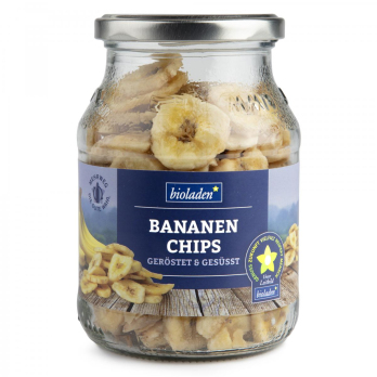 b* Bananenchips geröstet & gesüsst , 180g