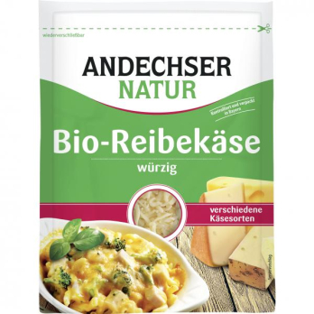 Reibekäse würzig, 150g , gerieben