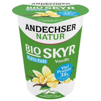 Skyr Vanille 0,2%, im Becher , 400g
