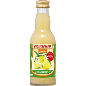 Zitronensaft , 200ml Beutelsbacher