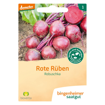 Saatgut  Rote Bete Robuschka, rote Rüben