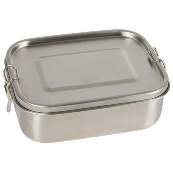 Edelstahl-Lunchbox mit Trennsteg und Dichtung